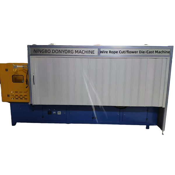 CNC WIRE ROPE CUTTING/WELDING FLOWER DIE-CASTING MACHINE