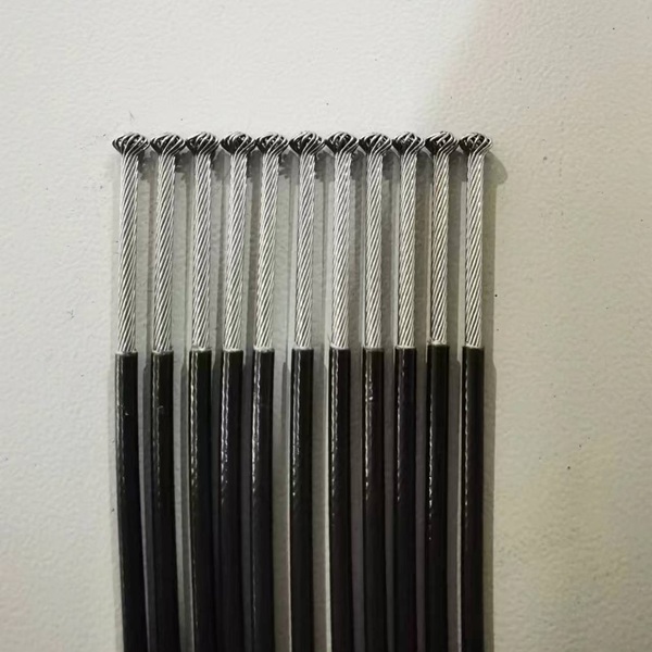 PEELING AND CUTTING COATED PLASTIC WIRE ROPE AND MAKE END FLOWER MACHINE