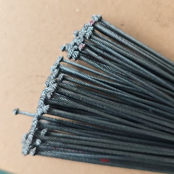 MAKE END STEEL WIRE ROPE FLOWER